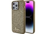 Guess Guhcp15Xpmsdgsd Iphone 15 Pro Max 6.7 ZłOty/Oro Custodia Rigida Disco Metal Script