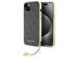 Guess Guhcp15Mgf4Ggr Collezione Charms Iphone 15 Plus/ 14 Plus 6.7 Szary/Grey Hardcase 4G