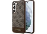 Guess Guhcs24Mg4Glbr S24+ S926 BrąZowy/Brown Hardcase 4G Stripe Collection