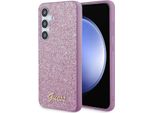 Guess Guhcs24Shggshu S24 S921 Fioletowy/Purple Hardcase Glitter Script