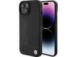 Bmw Bmhmp15Ssllbk Custodia Rigida Per Iphone 15 / 14 / 13 6.1 Czarny/Nero Magsafe Firma Logo Imprint