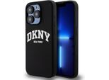 Dkny Dkhmp15Lsnyach Iphone 15 Pro6.1 Czarny/Nero Custodia Rigida In Silicone Liquido Bianco Logo Stampato Magsafe