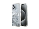 Dkny Dkhcp15Llbnaet Iphone 15 Pro6.1 BiałY/Bianco Custodia Rigida Liquid Glitter Big Logo