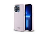 Dkny Dkhmp15Lsmchlp Iphone 15 Pro 6.1RóżOwy/Rosa Custodia Rigida In Silicone Liquido Piccolo Metallo Logo Magsafe