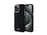 Dkny Dkhmp15Xsmchlk Iphone 15 Pro Max6.7 Czarny/Nero Custodia Rigida In Silicone Liquido Piccolo Metallo Logo Magsafe