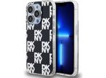 Dkny Dkhcp15Xhdlcek Custodia Rigida Per Iphone 15 Pro Max6.7 Czarny/Nero Iml A Scacchiera Mono Pattern