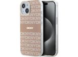 Dkny Dkhmp14Shrhsep Custodia Rigida Per Iphone 14 / 15 / 136.1 RóżOwy/Rosa Iml Mono & Stripe Magsafe
