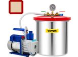 Pompa Per Vuoto Vevor Kit Camera A Vuoto 5 Gal 5CFM 1/3HP 1-Stage