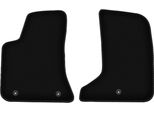Wielganizator Tappetini Anteriori In Velluto Per Chrysler 300C Ii (2011-, Berlina Awd) Neri, Set 2 Pz, Con Fissaggi