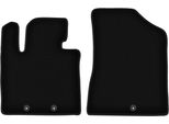 Wielganizator Tappetini Anteriori In Velluto Per Kia Sorento Ii Fl (2012-2014, Suv) Neri, Set 2 Pz, Con Fissaggi