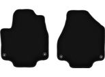 Wielganizator Tappetini Anteriori In Velluto Per Chrysler Pacifica Ii (2017-, Ibrida 7 Posti) Neri, Set 2 Pz, Con Fissaggi