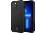 Mercedes Mehcp13Spsqbk Iphone 13 Mini 5.4 Nero/Nero Custodia Rigida In Pelle Con Motivo A Stelle