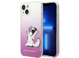Karl Lagerfeld Klhcp14Mcfnrcpi Custodia Rigida Per Iphone 14 Plus / 15 Plus 6.7 Rosa / Choupette Fun