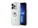 Karl Lagerfeld Klhmp13Xhfccnot Iphone 13 Pro Max 6.7 Custodia Rigida Trasparente Iml Choupette Magsafe