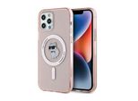 Karl Lagerfeld Klhmp12Mhfccnop Iphone 12/12 Pro 6.1 RóżOwy/Pink Custodia Rigida Iml Choupette Magsafe