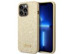 Guess Guhcp14Lhggshd Iphone 14 Pro6,1 ZłOty/Oro Custodia Rigida Glitter Script