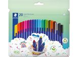 Staedtler 323 C20 Staedtler Fasermaler Triplus Color Rpp 20St