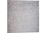 Motivo Con Fori Sullo Sfondo - Autoadesivo - Rivestimenti Murali - Pannelli Murali - Decorazioni Murali - Pannelli Murali Decorativi - Pannelli Murali 3D - Design Murale Autoadesivo - 4 Pezzi 50 X 50 Cm