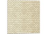 Linee A Zig-Zag Sullo Sfondo - Autoadesivo - Rivestimenti Murali - Pannelli Murali - Decorazioni Murali - Pannelli Murali Decorativi - Pannelli Murali 3D - Design Murale Autoadesivo - 4 Pezzi 50 X 50 Cm