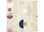 Linee E Forme Astratte - Piastrelle Autoadesive - Piastrelle In Pvc - Piastrelle In Vinile - Piastrelle Autoadesive 3D - Piastrelle Adesive - Piastrelle Per Cucina E Bagno - 9 Pezzi30 X 30 Cm