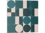 Geometria Delle Forme - Piastrelle Autoadesive - Piastrelle In Pvc - Piastrelle In Vinile - Piastrelle Autoadesive 3D - Piastrelle Adesive - Piastrelle Per Cucina E Bagno - 9 Pezzi30 X 30 Cm