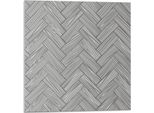 Motivo A Treccia Di Legno - Piastrelle Autoadesive - Piastrelle Da Parete - Pannelli Da Parete - Piastrelle Autoadesive Per Il Bagno - Piastrelle Autoadesive Per La Cucina - Carte Da Parati Autoadesive - Decorazione Murale - 4 Unità 50 X 50 Cm