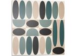 Pattern Di Forme Ovali - Piastrelle Autoadesive - Piastrelle Autoadesive - Piastrelle In Pvc - Piastrelle In Vinile - Piastrelle Autoadesive 3D - Adesivi Per Piastrelle Autoadesivi - Piastrelle Per Cucina E Bagno - 20 Pezzi 20 X 20 Cm