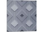 Motivo Geometrico Multistrato - Piastrelle Autoadesive - Rivestimento - Pannello Murale - Piastrelle In Pvc - Piastrelle In Vinile - Piastrelle In Pcv - Autoadesivo - Decorazione Murale - 20 Pezzi 20 X 20 Cm