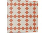 Griglia A Rombi - Piastrelle Autoadesive - Piastrelle In Pvc - Piastrelle In Vinile - Piastrelle Autoadesive 3D - Adesivi Per Piastrelle - Piastrelle Per Cucina E Bagno - 9 Pezzi30 X 30 Cm