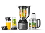 NUTRIBULLET Kompakt-Küchenmaschine Triple Prep System NBF580B, schwarz, B:20,5cm H:44,2cm T:20,5cm, Küchenmaschinen