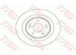 2X Trw Disco Freno DF6598 Per Mitsubishi Asx (Ga_W_) Eclipse Cross (Gk_) 36 2Mm