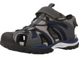 Sandali Del Marchio Geox Del Modello J Borealis Boy Grigio