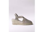 Espadrillas Del Marchio Toni Pons Del Modello Tritont Argentato