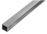 Alberts 497842 Tubo Quadrato, Alluminio, Naturale, 1000 X 15 X 15 Mm, Set Da 5