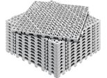 Vevor Piastrelle Ad Incastro 12 Pz. Piastrelle Per Pavimenti Piastrelle Per Pavimenti Drenanti, Piastrelle Per Pavimenti 30 X 30 Cm Piastrelle Per Pavimenti Quadrati Per Esterni Terrazza Piastrelle Per Pavimenti In Pvc Bagno, Piscina, Toilette, Grigio