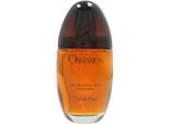 Eau de Parfum CALVIN KLEIN Obsession, orange (goldfarben), Parfüms, Damen, 100ml, mit Vanille-Note