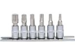 Ks Tools Set Di Bussole Da 1/4" Xzn 6 Pz. M4-M10 - 911.1547"