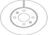2X Disco Freno Trw DF6794 Per Hyundai I20 Hatchback (Gb Ib) 43 7Mm 256Mm