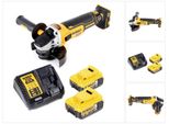 Smerigliatrice Angolare A Batteria Dewalt Dcg 405 P2 18V 125Mm Senza Spazzole + 2X Batteria 5,0Ah + Caricabatterie