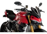 Cupolino Puig Naked Sport Fumè Scuro Omologato Abe Per Ducati