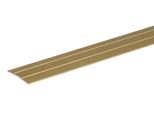 Alberts 499730 Profilo Di Transizione, Autoadesivo, Alluminio, Anodizzato Color Oro, 900 X 38 Mm, Set Di 3