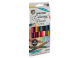 Creative Craft Group Matite Colorate Doppie, 12 Pezzi.
