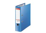 Cartella A Leva A4 Esselte No.1 Power Vivida Plus, Plastica Piena, Dorso 8 Cm, Blu