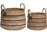 Set Di 2 Cestini Erba Naturali.