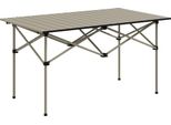 Outsunny Tavolo Da Campeggio Pieghevole Con Piano Arrotolabile Tavolo Da Giardino Con Struttura A X In Alluminio Leggero Tavolo Laterale Per 2 Persone Color Kaki