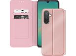 Avizar, Custodia Flip Per Samsung Galaxy A26 Con Portacarte E Supporto Video, Rosa