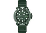 Quarzuhr LACOSTE LACOSTE.12.12 SCUBA, grün, Armbanduhren, Herren, Armbanduhr, Herrenuhr, Silikonarmband, analog