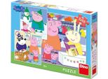 Dino Puzzle Peppa Pig 3X55 Pezzi
