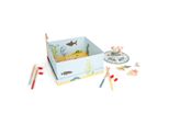 Small Foot - Gioco Della Canna Da Pesca In Legno - 4 Giocatori