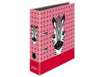 Herlitz 50040193 Herlitz Ordner Max.File A4 8Cm Cute Animals Zebra